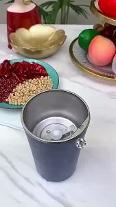 SG Ready Stock 300W Portable Electric Grinder 304 Stainless Steel Strong Power Powder hine For Beans Nuts Seeds Grain Crushing Food Processor Blender With Malaysia 2-Pin Plug 磨粉机