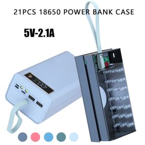 DIY LCD Displays No Welding With LED Lighting Charging Holder Battery Storage Box