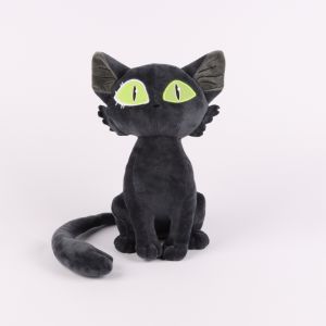 23cm Daijin Cosplay Plush Cartoon Cat Plushies Anime Suzume Disguise Figurine Mascot Black Cat Birthday Xmas Gifts for Kids Fans