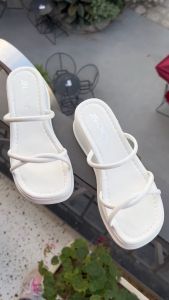 Sandal nữ ulzzang dây mảnh hàn quốc cao 5cm dép sandal dây chéo xỏ ngón siêu xinh cực êm