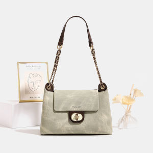 Elegant Commuter Chain Crossbody Bag Womens Fashion Versatile Underarm Bag Yilson Premium Leather Tote Bag for Ladies