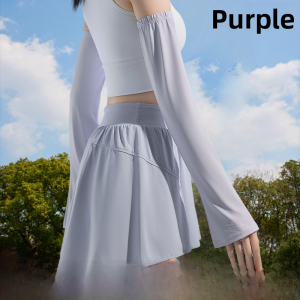 miiow | Cat Woman Ice Sleeve Gloves Loose Ice Silk Cool Sensation Sun Protection Arm Covers For Outdoor Cycling And Driving