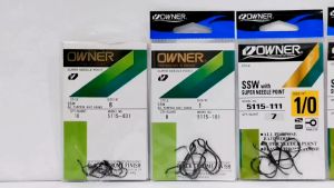 OWNER SSW WITH SUPER NEEDLE POINT FISHING HOOK (5115)