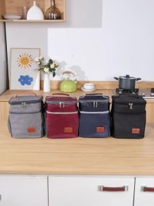 10L Heat Preservation Refrigeration Bag Waterproof Foil Picnic Office Student Portable Thermal Camping Lunch Bag Dinner Ice Box