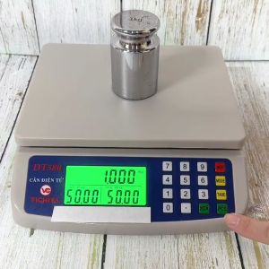 [Giao hàng 24 giờ⚡️] Cân Điện Tử 30kg DT580 - Cân Thực Phẩm Tính Tiền Giá Rẻ - Cân điện tử 30kg Gửi pin