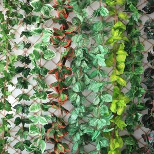 Tanaman Hias Daun Rambat Plastik Ornamen Dekorasi Gantung Dinding Rumah Artificial Juntai COD PBP103