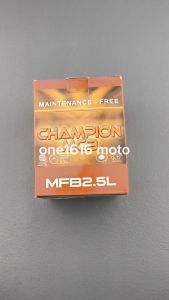 CHAMPION MF2.5L (MFB2.5L) MAINTENANCE FREE MOTORCYCLE BATTERY FOR KAWASAKI CT100/HD III/WIND 125