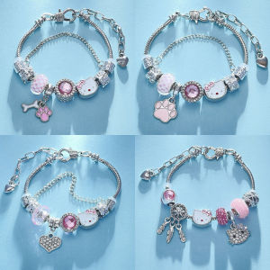 Hello Kitty Childrens Bracelet Adult/Parent Child Bracelet Detachable DIY Bracelet
