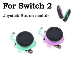 Purple Green Black White Blue Orange Thumbstick For Switch 2 Joy-Con Left Right Button 3D Analog Carbon Film Joystick For NS 2