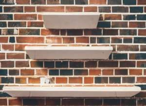 1 set isi 3pcs rak dinding ambalan