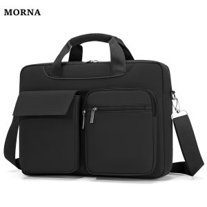 MORNA Laptop Bag 13 14 15 16  inch for 2025 Macbook Air Pro 13.3 M1 M2 M3 Cover Case 2023 Notebook Shoulder Handbag Briefcase Sleeve