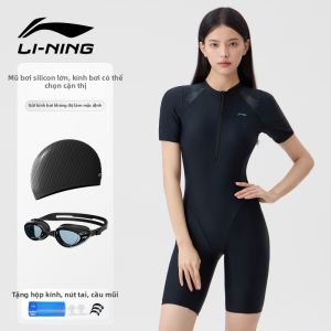 Li-Ning | Đồ Bơi Liền Thân Nữ Dài Đến Đầu Gối Chuyên Nghiệp Thi Đấu