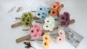 เยอบีร่า ดอกเยอบีร่าปลอม ดอกไม้ประดิษฐ์ ดอกไม้ปลอม gerbera