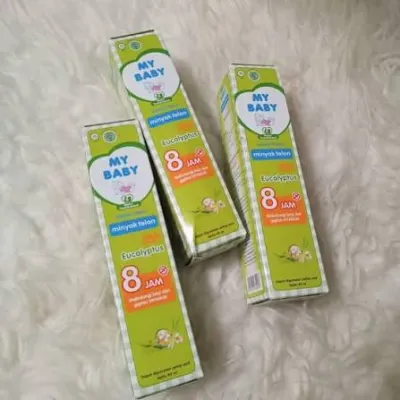 Minyak Telon MY BABY Eucalyptus 8 Jam (3 pcs)