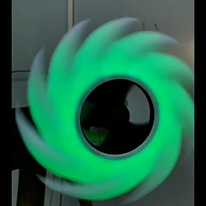 [ Random Color ] Spinning Blade With Light And Sound Rotating Sword Lightsaber Rechargeable Gift Decoration Toy