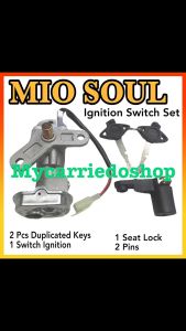 Motorcycle High Quality Anti-Theft Ignition Switch Set For YAMAHA MIO SOUL I 115 CARB FINO 115 SOULTY AMORE MIO 4