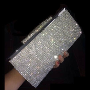 Túi Dạ Hội Đính Kim Cương Phong Cách Hàn Quốc Túi Cầm Tay Đính Đá Rhinestone Túi Lễ Túi Trang Phục Dạ Hội Túi Cho Phụ Nữ Túi Cưới