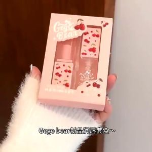 Gege Bear ลิปสติก+ลิปบาล์มบำรุงฝีปาก ให้ดูอวบอิ่ม และชุ่มชื้นมากขึ้น