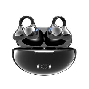 Portable Invisible Clip-On Bluetooth Headphones Pain-Free Wear Powerful Noise Cancelling Long-Lasting Battery Built-in Mic