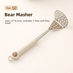 WODEBAIHUI | Food Press Masher Stainless Steel