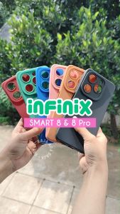 Soft Case For INFINIX SMART 8 / 8PRO Cover Casing Silicon Karet Pelindung HP Terbaru 2024
