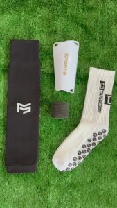 PSSPORT ชุดถุงเท้าพร้อมบวก 1ชุดได้4อย่าง ถุงเท้าฟุตบอล ชุดพร้อมบวก เซ็ตถุงเท้าบอล ถุงเท้ากันลื่น ถุงเท้าตัดข้อ ถุงเท้ากีฬาผู้ชาย pssport ชุดถุงเท้าบอล