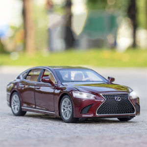 1:32 Artificial Lexus LS500H Alloy Car Model Lingzhi Car Decoration Sound and Light Warrior Toy Car