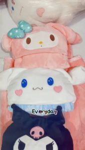 EV B68 Hoodie Sanrio Cinnamoroll / Kuromi / My Melody Selimut Jubah Anak Dewasa