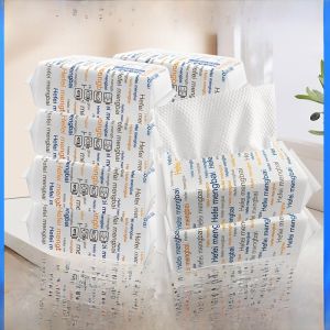 Rose Spring Thickened Disposable Facial Towels Beauty Salon Drawstring Cotton Soft Towels Baby Mothers Cleaning Wipes
