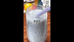 ZEJUN chia seeds 0 sugar 0 calories meal replacement ready to eat Mexican chia seeds fruit tea soaked in water drink independent packaging tea bag 奇亚籽