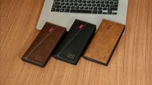 Baellerry Dompet Pria Panjang RFID Protect Anti Theft Banyak Slot Kartu Bahan Kulit PU Leather Premium BLY67