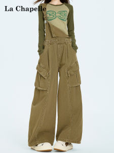 American Styling Loose Wide Leg OVERALTS with Harnessing Touch Industrial Strength Work Tools for the Discerning Female