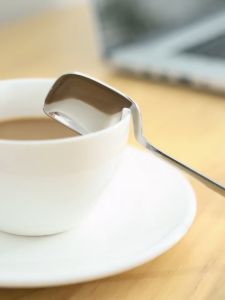 PDM 304 Stainless Steel Creative Tableware Dessert Spoon and Fork Wall Hanging Dessert Tableware 水果叉勺创意挂杯