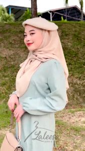 LALEESA Gaun Beena Retro Parisienne Small Cutting Muslimah Dress