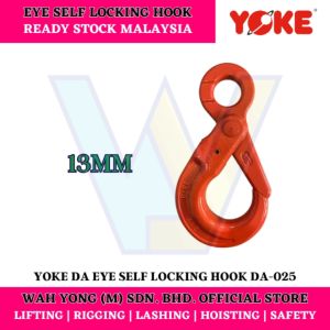YOKE DA-025 DA EYE SELF LOCKING HOOK / LATCHLOK HOOK (13MM)