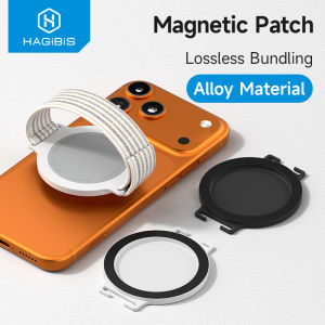 Hagibis Magnetic Patch Adapter Magnet Sticker for Magsafe Bundle Kits Power Bank SSD Enclosure DAC Amp Wristband Phone Holder