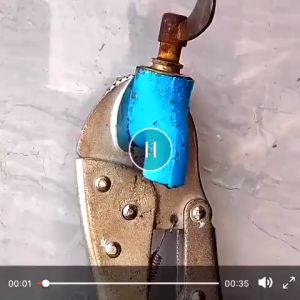 Alat Pembuka Keran Air Patah dalam Kran T Cabang 1/2inch & Screw Extractor Baja Karbon