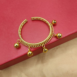 Vòng Tay Bạc Đính Chuông Thời Trang Cho Nữ Quà Tặng Ngày Lễ Tình Nhân Vòng Tay Hợp Kim Mới Về Phong Cách Hàn Quốc Vòng Tay Tròn