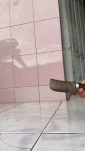 ETNIC 006: Golok Kecil Gocil Bahan Baja HSS Kuat Tajam & Tahan Lama