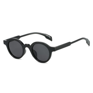 JN IMPRESSION New retro round small frame high-end mens and womens sunglasses cross-border fashion trend UV protection sunglasses