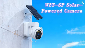 Outdoor Tuya Solar Security Camera Build-in 12000mAh Battery 2-Way Audio Night Vision IP WiFi PTZ Camera