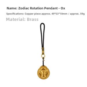 ZHUBINGRENTONG | Zodiac Rotation Pendant Pressure Relief Handplay