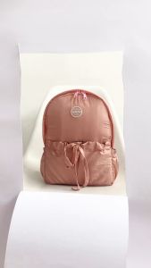 ZALEHA - Flow Tas Ransel Wanita Crinkle Water Repellent Backpack Fashion Korean Style Kekinian Polos Tahan Air Termurah