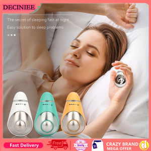 DECINIEE EMS Microcurrent Sleep Aid Device Handheld Mini USB Pressure Relief Anxiety Hypnosis Artifact Smart Sleeper Body Massager