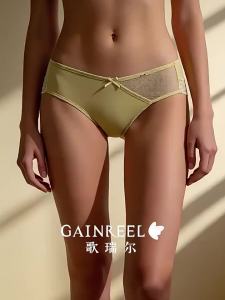 GAINREEL | French Lace Panties Comfortable Breathable Flat-Cut Low Waist
