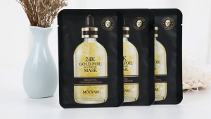 PCS MOOYAM 24K Gold Hydrating Bio Collagen Mask — Luxurious Moisture & Radiance Boos