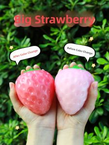WEIBAI | Strawberry Color Changing Pressure Relief Ball