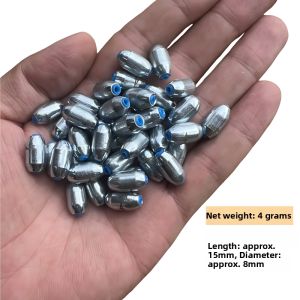 High Quality Unseen Open Top Tungsten Steel Fishing Weights