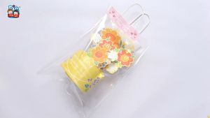 DIY 3D Handmade Flash Greeting Card Flower Bundle with Light Kid Education Toy