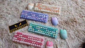 MOFii Candy Mini - Combo bàn phím và chuột MoFii Ferris Mini không dây dùng cho máy tính bàn laptop tivi điện thoại